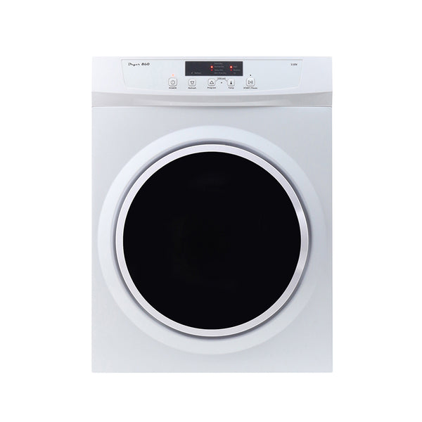 Equator 3.5 Cu.Ft Blanc Compact Sécheuse Ventilation Empilable