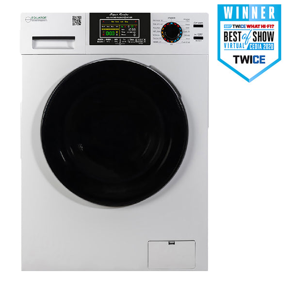 All-In-One CONVERTIBLE Washer-Dryer 18lb/1.9cf SANITIZE ALLERGEN Cycle 1400RPM