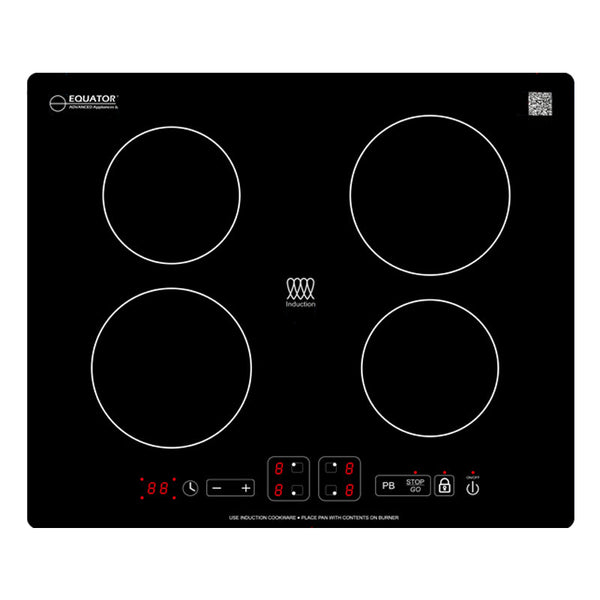 Equator 24 Inch Built In Induction Cooktop 4 Burner + POWER BOOST FUNCTION